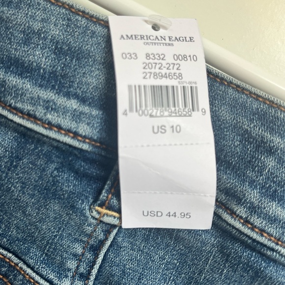 American Eagle Denim Mini Skirt- Size 10- NWT - Picture 5 of 5